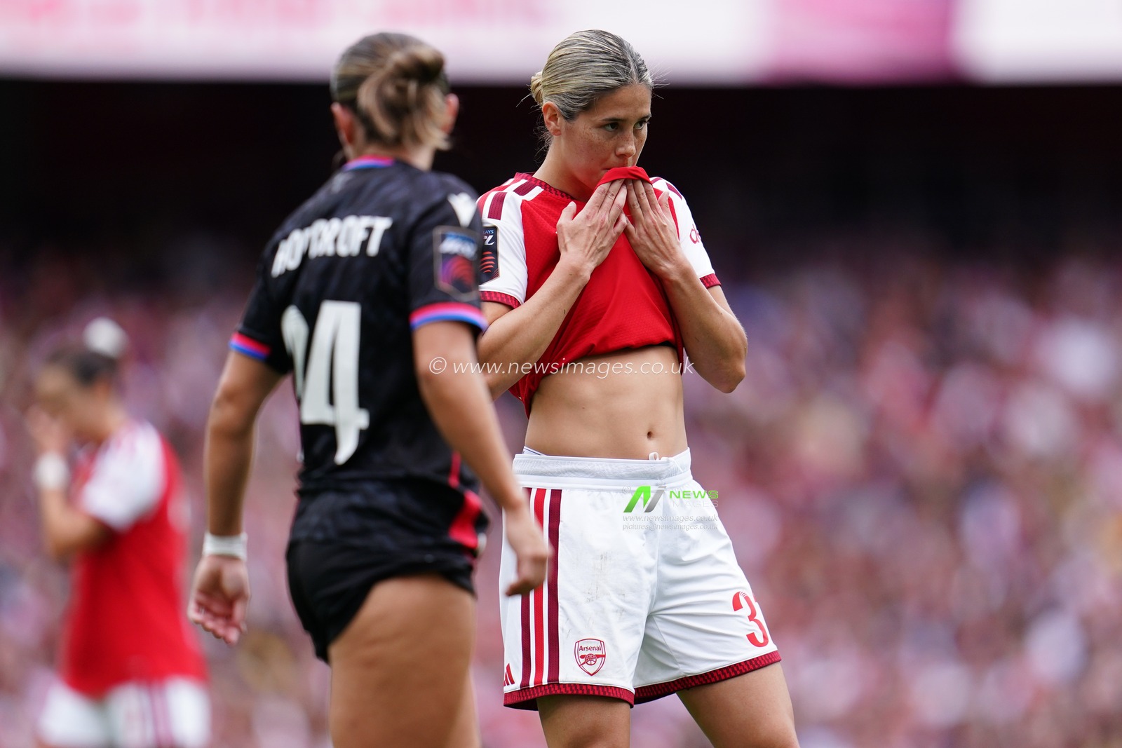 Kyra Cooney-Cross of Arsenal during the Women's Super League match Arsenal vs Crystal Palace at Emirates, London, United Kingdom on 13 September 2026

(Photo by Harvey Murphy/News Images)