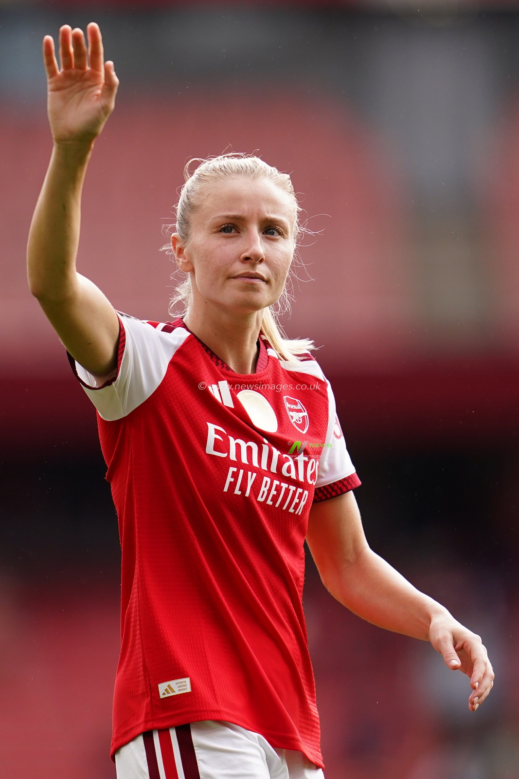 Leah Williamson of Arsenal at full time during the Women's Super League match Arsenal vs Crystal Palace at Emirates, London, United Kingdom on 13 September 2026

(Photo by Harvey Murphy/News Images)