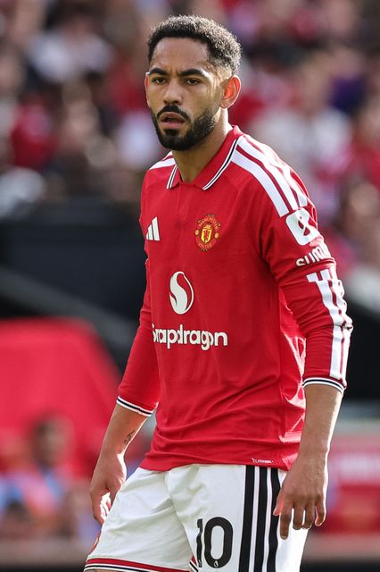 Matheus Cunha of Manchester United during the Premier League match Manchester United vs Manchester City at Old Trafford, Manchester, United Kingdom on 13 September 2026

(Photo by Mark Cosgrove/News Images)