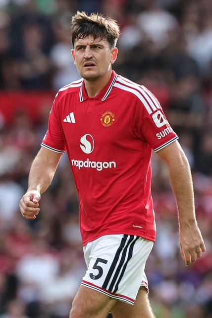 Harry Maguire of Manchester United during the Premier League match Manchester United vs Manchester City at Old Trafford, Manchester, United Kingdom on 13 September 2026

(Photo by Mark Cosgrove/News Images)