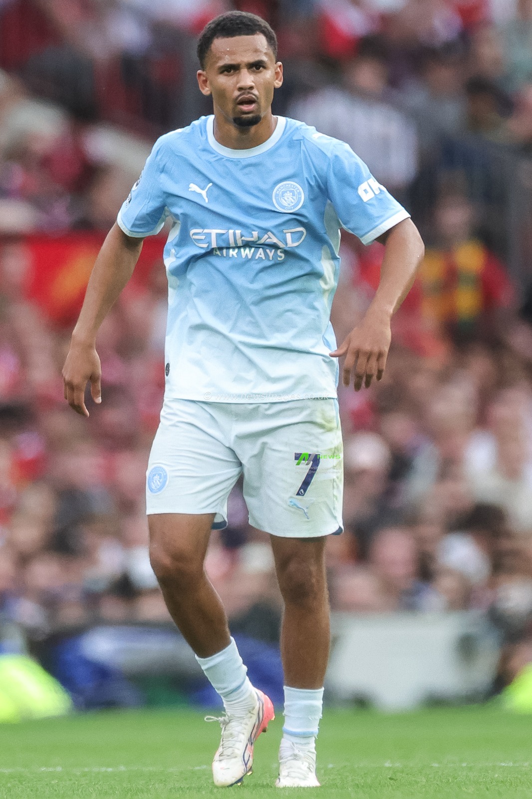 Iliman Ndiaye of Manchester City during the Premier League match Manchester United vs Manchester City at Old Trafford, Manchester, United Kingdom on 13 September 2026

(Photo by Mark Cosgrove/News Images)