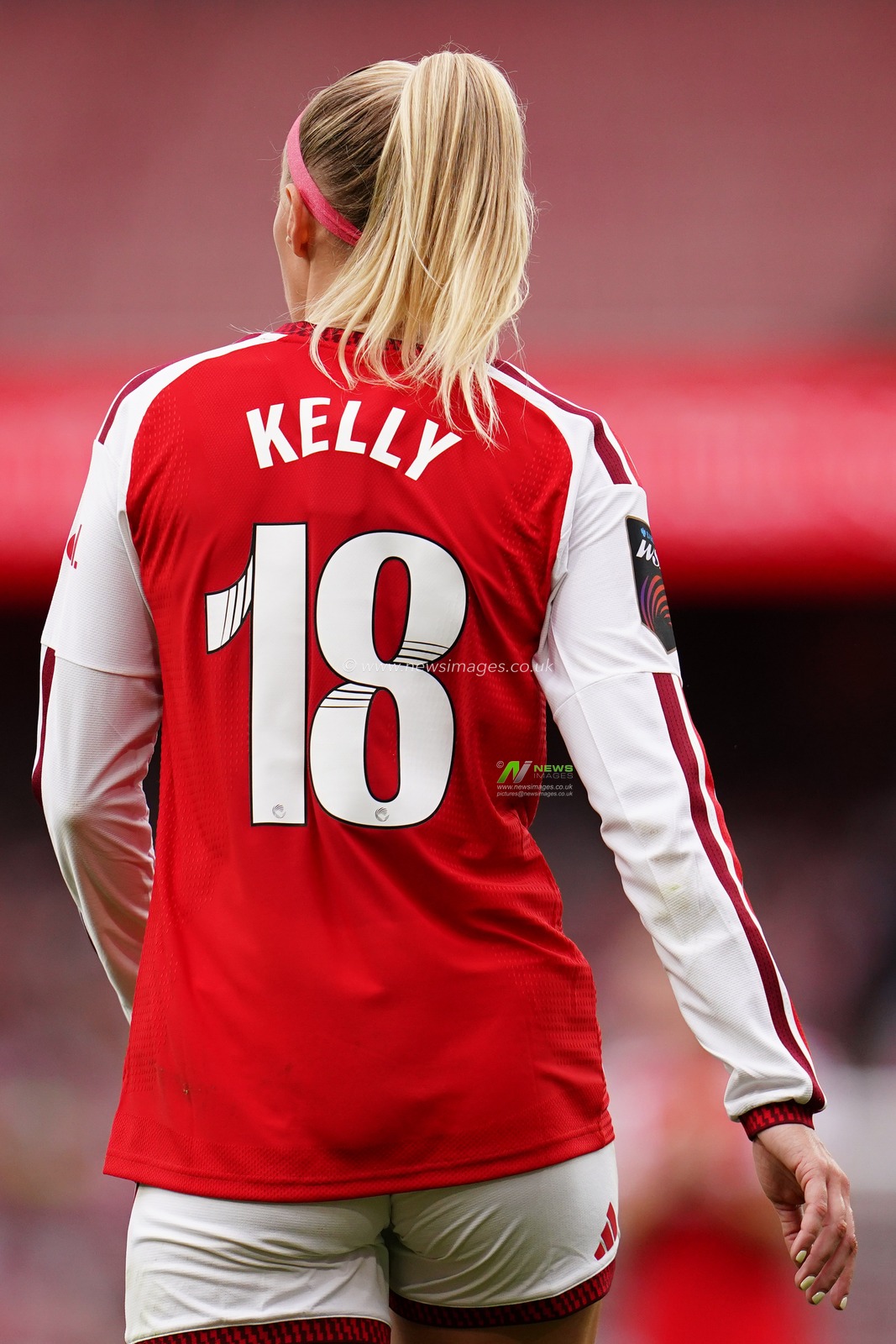 Chloe Kelly of Arsenal during the Women's Super League match Arsenal vs Crystal Palace at Emirates, London, United Kingdom on 13 September 2026

(Photo by Harvey Murphy/News Images)