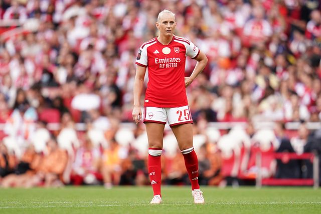 Stina Blackstenius of Arsenal during the Women's Super League match Arsenal vs Crystal Palace at Emirates, London, United Kingdom on 13 September 2026

(Photo by Harvey Murphy/News Images)