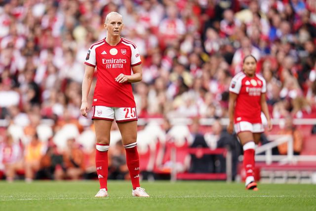 Stina Blackstenius of Arsenal during the Women's Super League match Arsenal vs Crystal Palace at Emirates, London, United Kingdom on 13 September 2026

(Photo by Harvey Murphy/News Images)