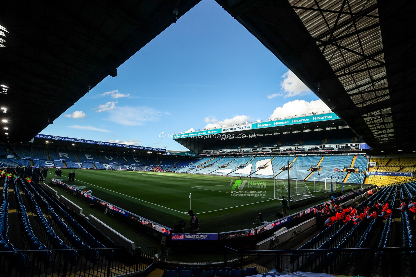 A general view of Elland Road ahead of the Premier League match Leeds United vs Newcastle Untied at Elland Road, Leeds, United Kingdom on 14 September 2026

(Photo by Alfie Cosgrove/News Images)