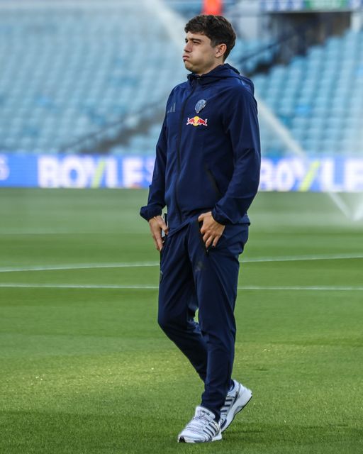 Daniel James of Leeds United arrives during the Premier League match Leeds United vs Newcastle Untied at Elland Road, Leeds, United Kingdom on 14 September 2026

(Photo by Alfie Cosgrove/News Images)