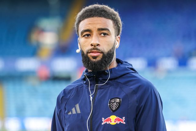 Jayden Bogle of Leeds United arrives during the Premier League match Leeds United vs Newcastle Untied at Elland Road, Leeds, United Kingdom on 14 September 2026

(Photo by Alfie Cosgrove/News Images)