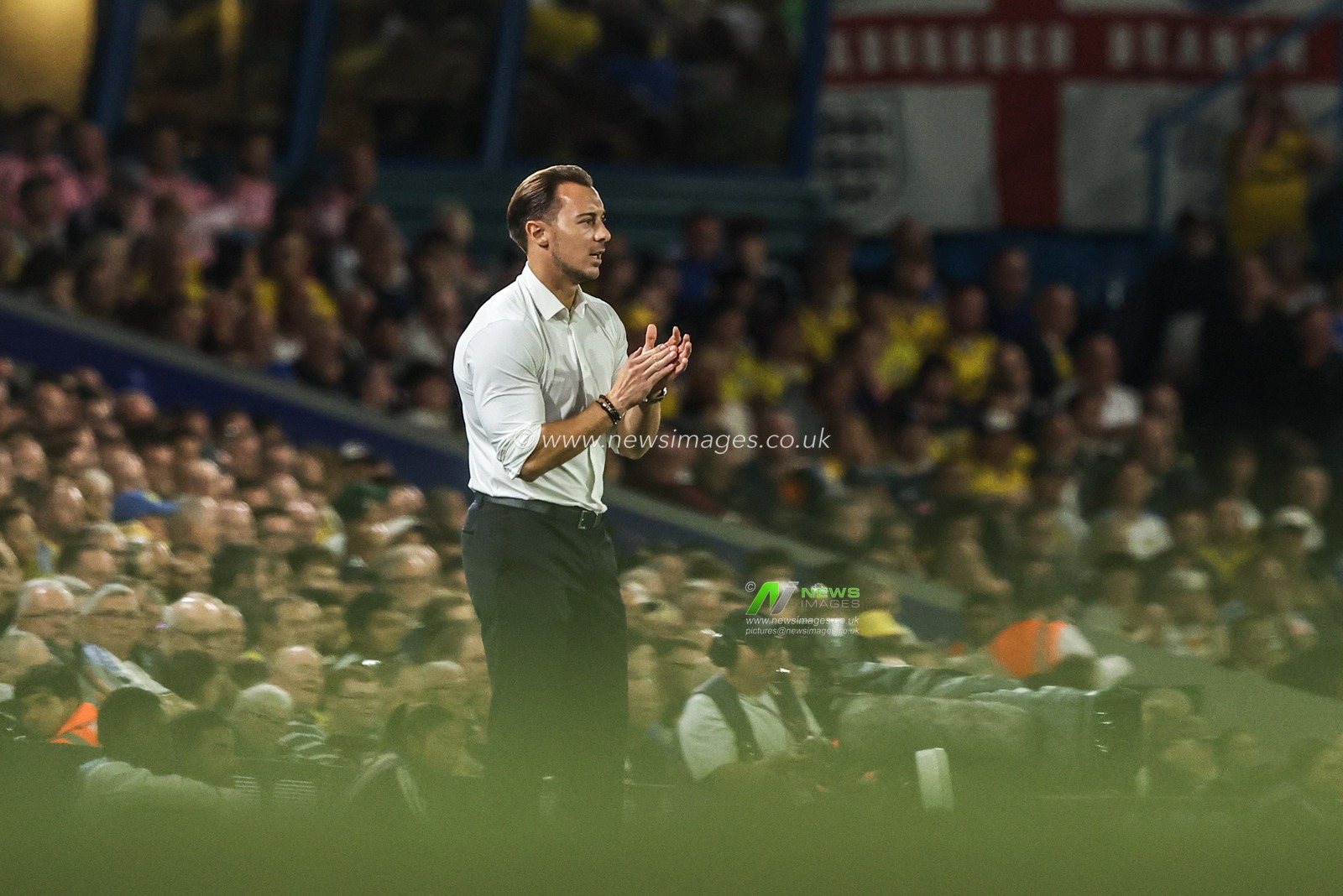 Matthias Jaissle manager of Newcastle United during the Premier League match Leeds United vs Newcastle Untied at Elland Road, Leeds, United Kingdom on 14 September 2026

(Photo by Alfie Cosgrove/News Images)