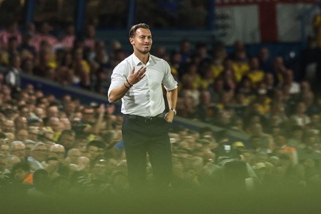 Matthias Jaissle manager of Newcastle United during the Premier League match Leeds United vs Newcastle Untied at Elland Road, Leeds, United Kingdom on 14 September 2026

(Photo by Alfie Cosgrove/News Images)