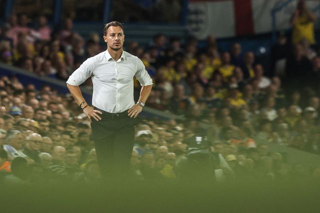 Matthias Jaissle manager of Newcastle United during the Premier League match Leeds United vs Newcastle Untied at Elland Road, Leeds, United Kingdom on 14 September 2026

(Photo by Alfie Cosgrove/News Images)