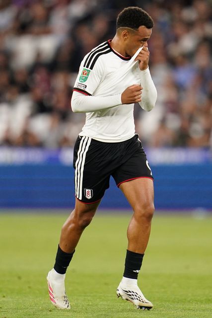 Rodrigo Muniz of Fulham during the Carabao Cup round 3 match West Ham United vs Fulham at London Stadium, London, United Kingdom on 15 September 2026

(Photo by Harvey Murphy/News Images)
