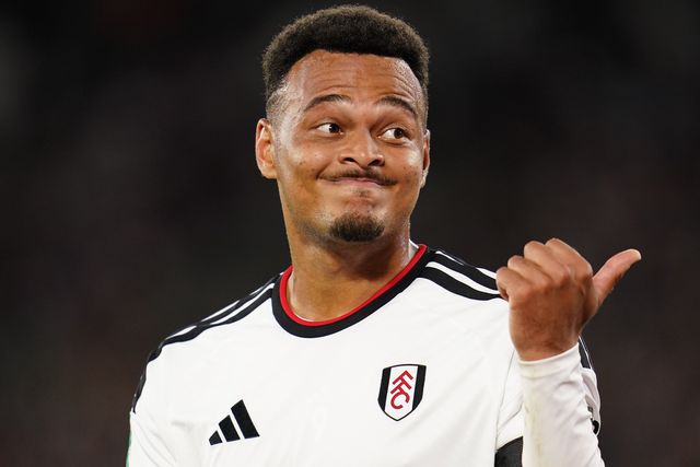 Rodrigo Muniz of Fulham during the Carabao Cup round 3 match West Ham United vs Fulham at London Stadium, London, United Kingdom on 15 September 2026

(Photo by Harvey Murphy/News Images)