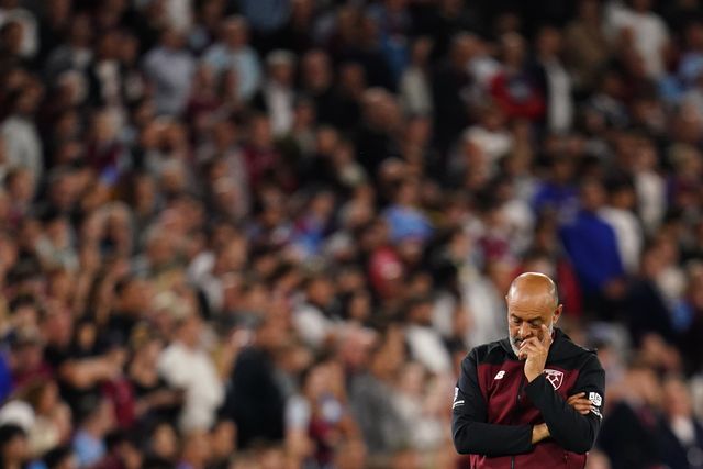 Nuno Espirito Santo manager of West Ham United during the Carabao Cup round 3 match West Ham United vs Fulham at London Stadium, London, United Kingdom on 15 September 2026

(Photo by Harvey Murphy/News Images)