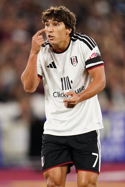Gonzalo Garcia of Fulham during the Carabao Cup round 3 match West Ham United vs Fulham at London Stadium, London, United Kingdom on 15 September 2026

(Photo by Harvey Murphy/News Images)