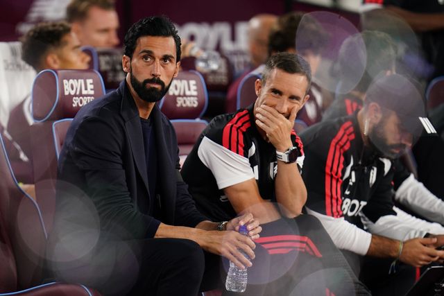 Alvaro Arbeloa manager of Fulham during the Carabao Cup round 3 match West Ham United vs Fulham at London Stadium, London, United Kingdom on 15 September 2026

(Photo by Harvey Murphy/News Images)