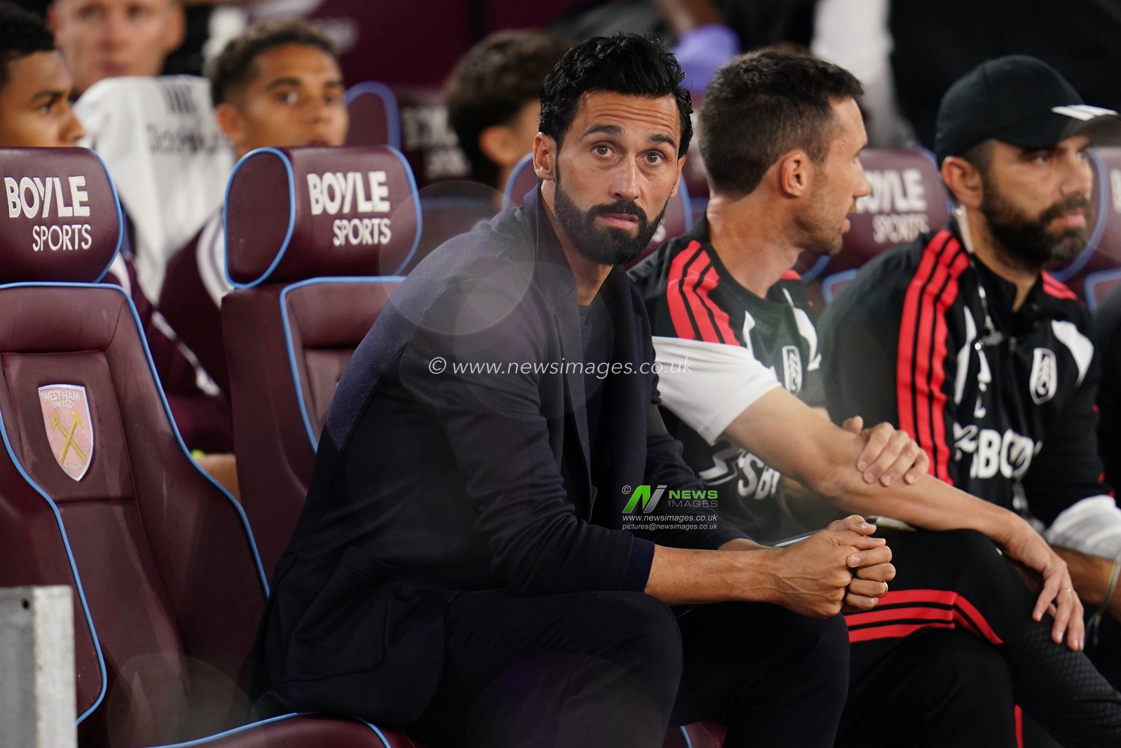 Alvaro Arbeloa manager of Fulham during the Carabao Cup round 3 match West Ham United vs Fulham at London Stadium, London, United Kingdom on 15 September 2026

(Photo by Harvey Murphy/News Images)