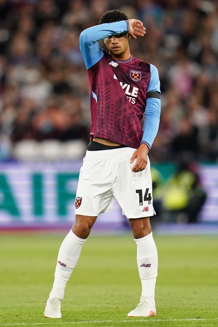 Divine Mukasa of West Ham United during the Carabao Cup round 3 match West Ham United vs Fulham at London Stadium, London, United Kingdom on 15 September 2026

(Photo by Harvey Murphy/News Images)