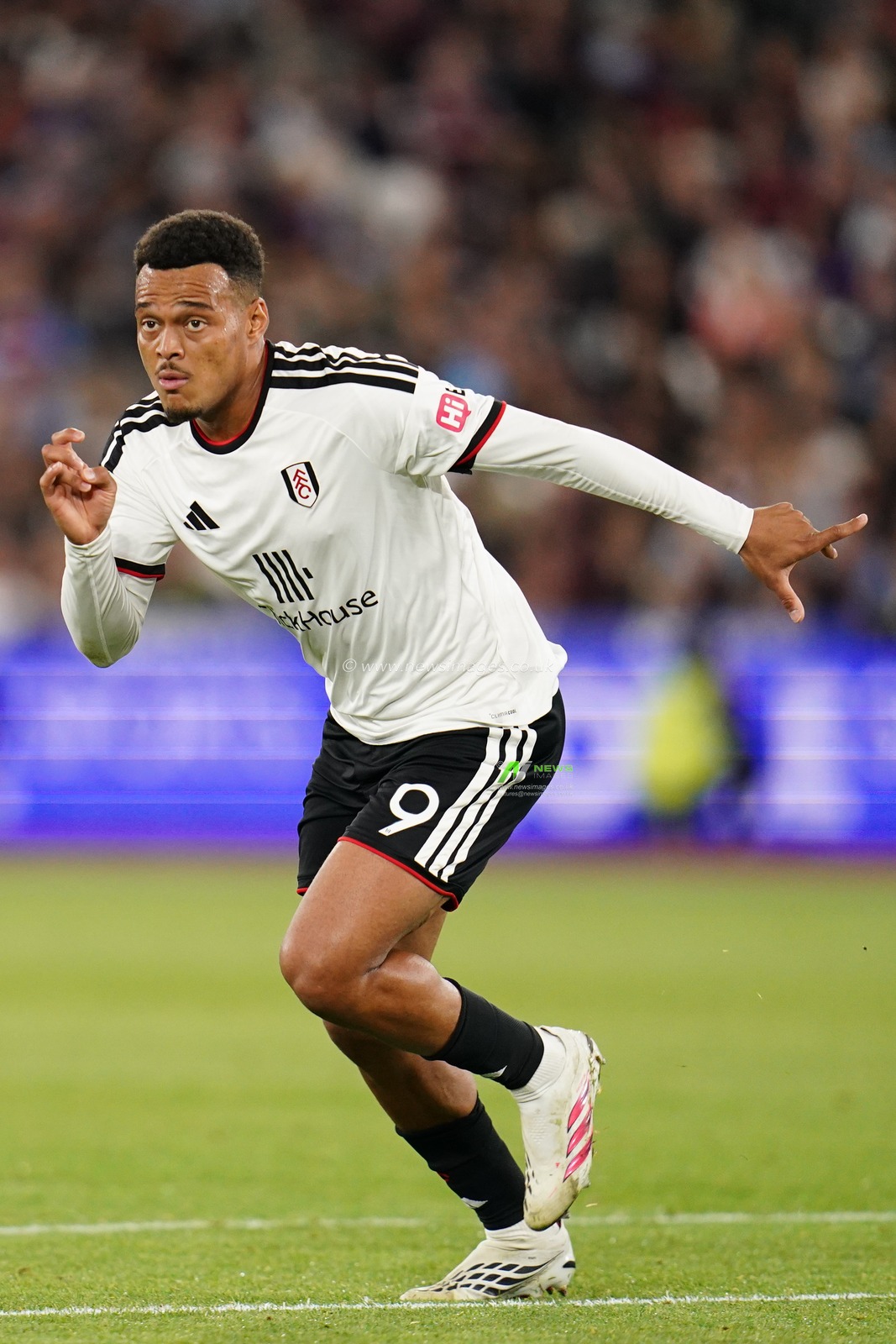 Rodrigo Muniz of Fulham during the Carabao Cup round 3 match West Ham United vs Fulham at London Stadium, London, United Kingdom on 15 September 2026

(Photo by Harvey Murphy/News Images)