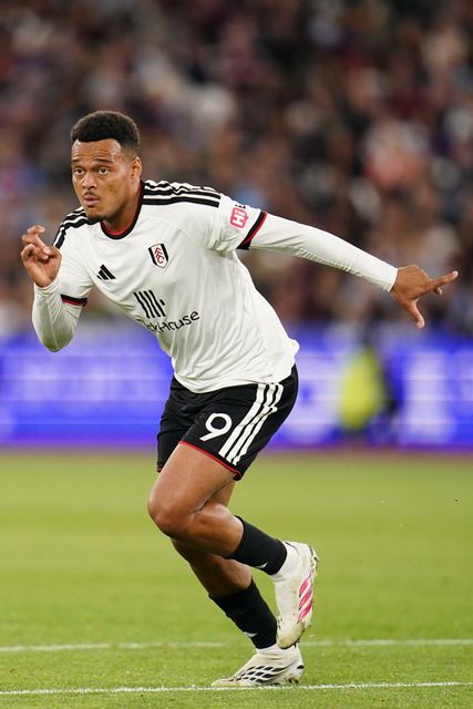 Rodrigo Muniz of Fulham during the Carabao Cup round 3 match West Ham United vs Fulham at London Stadium, London, United Kingdom on 15 September 2026

(Photo by Harvey Murphy/News Images)