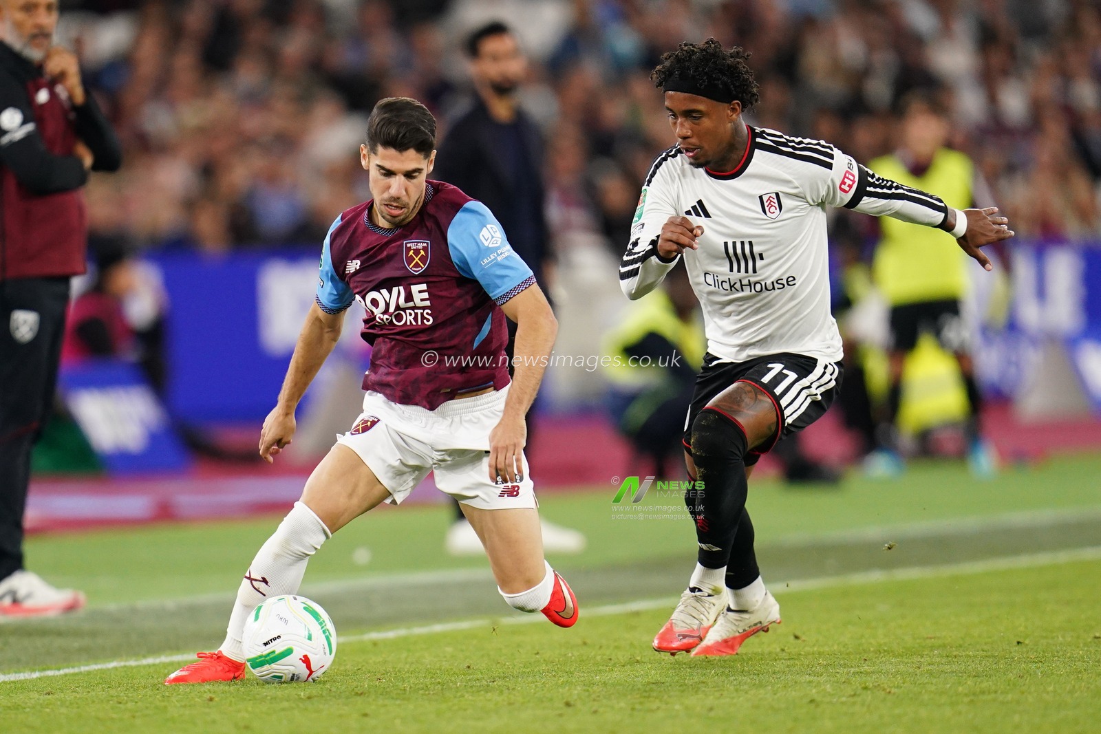 Carabao Cup round 3 West Ham United v Fulham