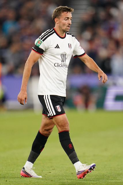 Timothy Castagne of Fulham during the Carabao Cup round 3 match West Ham United vs Fulham at London Stadium, London, United Kingdom on 15 September 2026

(Photo by Harvey Murphy/News Images)