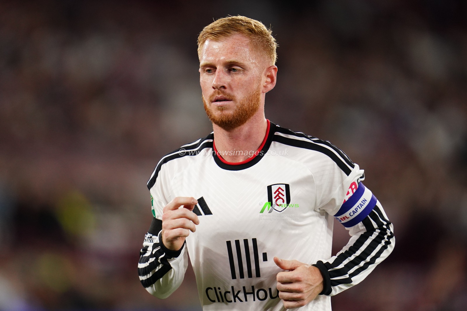 Harrison Reed of Fulham during the Carabao Cup round 3 match West Ham United vs Fulham at London Stadium, London, United Kingdom on 15 September 2026

(Photo by Harvey Murphy/News Images)