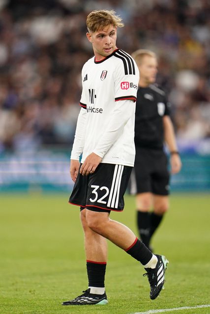 Emile Smith Rowe of Fulham during the Carabao Cup round 3 match West Ham United vs Fulham at London Stadium, London, United Kingdom on 15 September 2026

(Photo by Harvey Murphy/News Images)