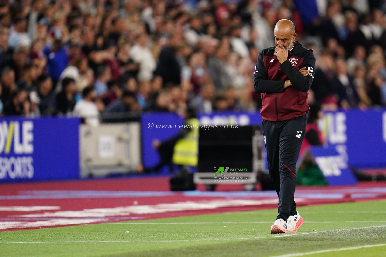 Nuno Espirito Santo manager of West Ham United during the Carabao Cup round 3 match West Ham United vs Fulham at London Stadium, London, United Kingdom on 15 September 2026

(Photo by Harvey Murphy/News Images)