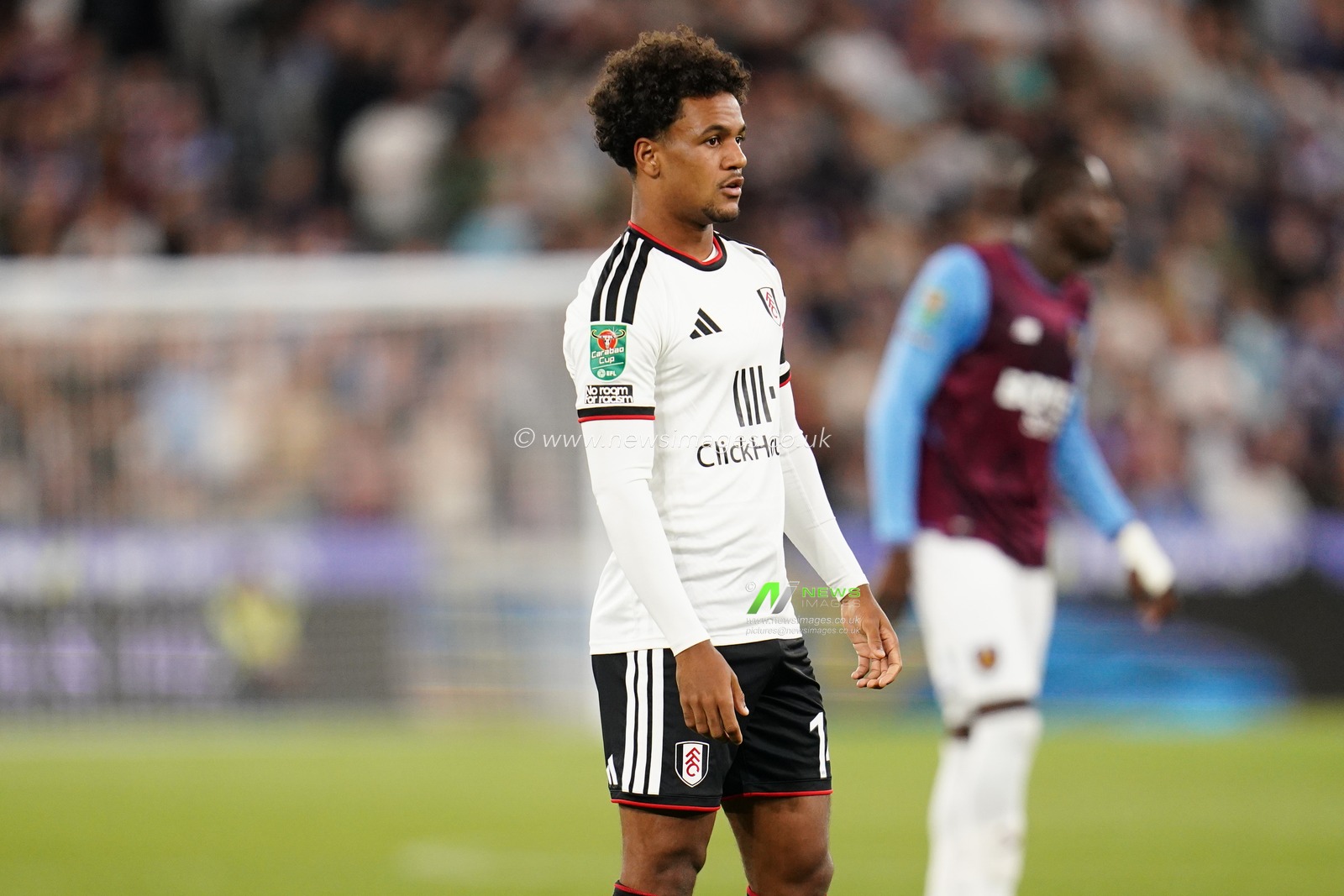 Oscar Bobb of Fulham during the Carabao Cup round 3 match West Ham United vs Fulham at London Stadium, London, United Kingdom on 15 September 2026

(Photo by Harvey Murphy/News Images)