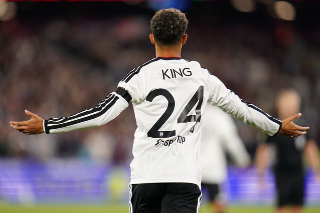 Back of the shirt of Josh King of Fulham during the Carabao Cup round 3 match West Ham United vs Fulham at London Stadium, London, United Kingdom on 15 September 2026

(Photo by Harvey Murphy/News Images)