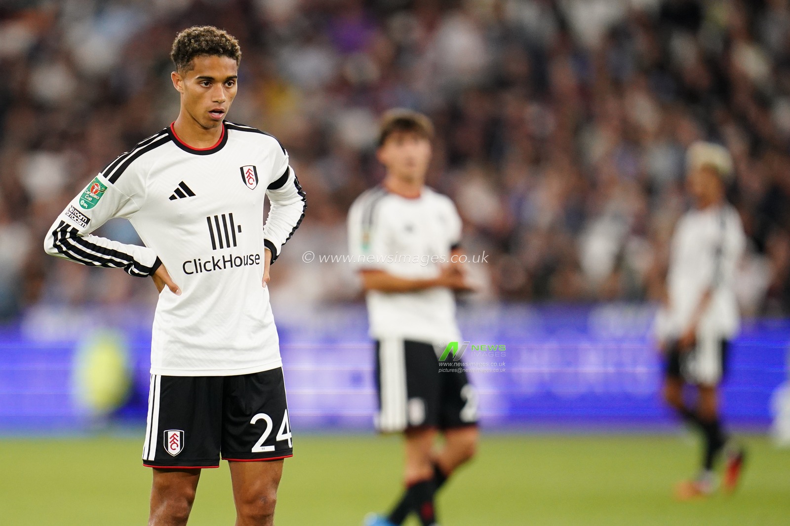 Josh King of Fulham during the Carabao Cup round 3 match West Ham United vs Fulham at London Stadium, London, United Kingdom on 15 September 2026

(Photo by Harvey Murphy/News Images)