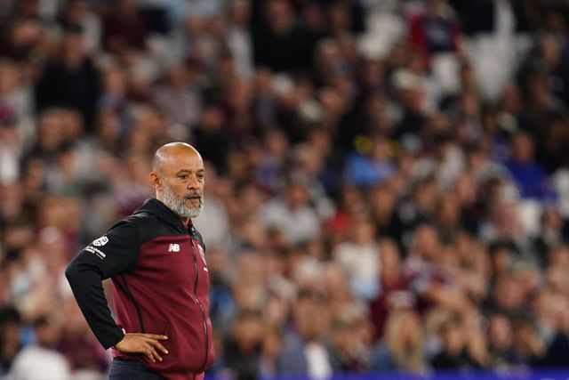 Nuno Espirito Santo manager of West Ham United during the Carabao Cup round 3 match West Ham United vs Fulham at London Stadium, London, United Kingdom on 15 September 2026

(Photo by Harvey Murphy/News Images)