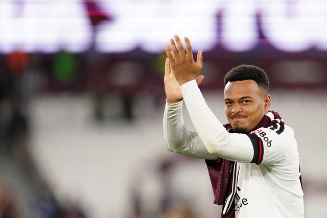 Rodrigo Muniz of Fulham at full time during the Carabao Cup round 3 match West Ham United vs Fulham at London Stadium, London, United Kingdom on 15 September 2026

(Photo by Harvey Murphy/News Images)