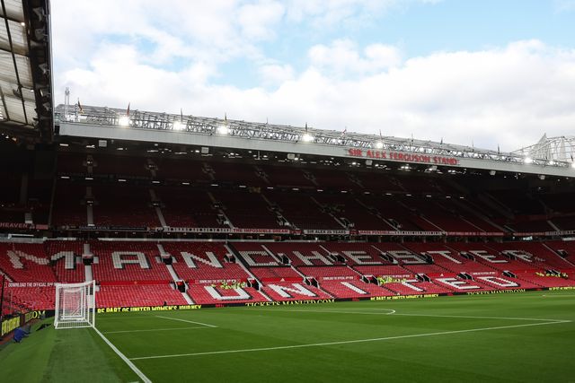 A general view of Old Trafford during the Carabao Cup round 3 match Manchester United vs Brighton & Hove Albion at Old Trafford, Manchester, United Kingdom on 16 September 2026

(Photo by Mark Cosgrove/News Images)