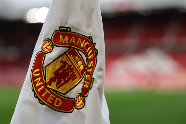 A Manchester United corner flag during the Carabao Cup round 3 match Manchester United vs Brighton & Hove Albion at Old Trafford, Manchester, United Kingdom on 16 September 2026

(Photo by Mark Cosgrove/News Images)