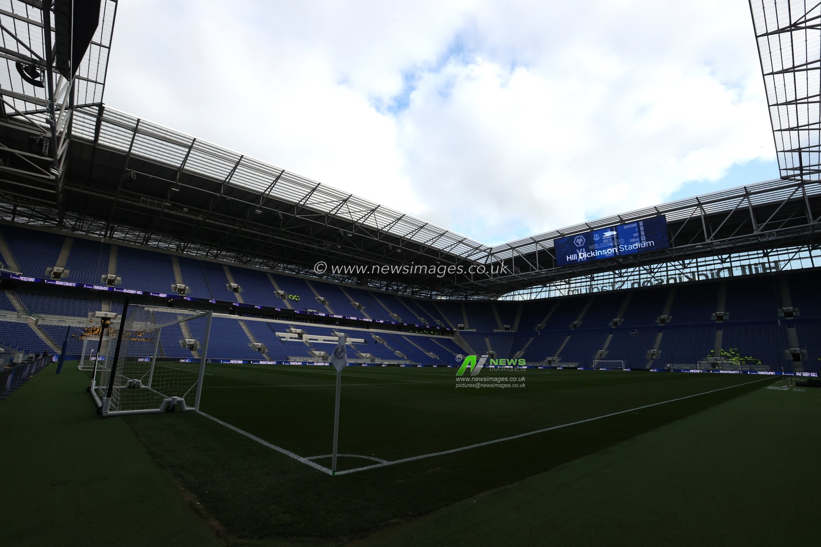 A general view of The Hill Dickinson Stadium ahead of the Carabao Cup round 3 match Everton vs Wolverhampton Wanderers at Hill Dickinson Stadium, Liverpool, United Kingdom on 16 September 2026

(Photo by Alfie Cosgrove/News Images)