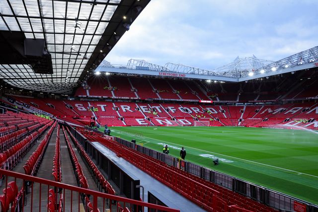 A general view of the Stretford End prior to kick off during the Carabao Cup round 3 match Manchester United vs Brighton & Hove Albion at Old Trafford, Manchester, United Kingdom on 16 September 2026

(Photo by Mark Cosgrove/News Images)