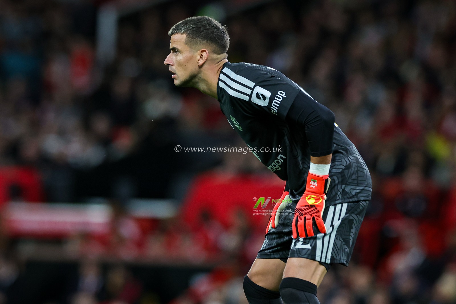 Manchester United goalkeeper Karl Darlow in action during the Carabao Cup round 3 match Manchester United vs Brighton & Hove Albion at Old Trafford, Manchester, United Kingdom on 16 September 2026

(Photo by Mark Cosgrove/News Images)
