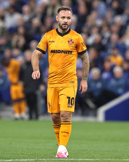 Adam Armstrong of Wolverhampton Wanderers during the Carabao Cup round 3 match Everton vs Wolverhampton Wanderers at Hill Dickinson Stadium, Liverpool, United Kingdom on 16 September 2026

(Photo by Alfie Cosgrove/News Images)