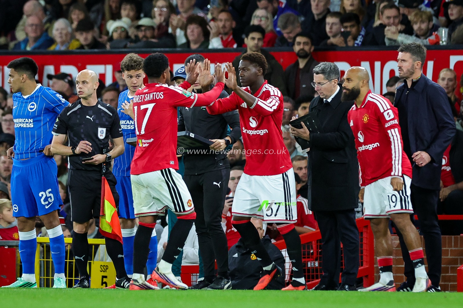 Carabao Cup round 3 Manchester United v Brighton & Hove Albion