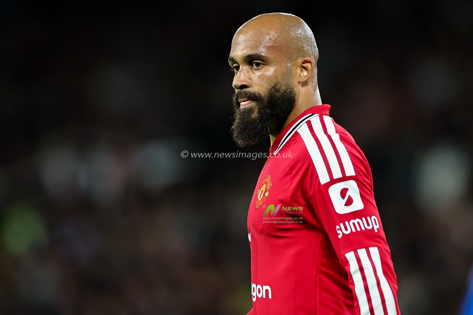 Bryan Mbeumo of Manchester United during the Carabao Cup round 3 match Manchester United vs Brighton & Hove Albion at Old Trafford, Manchester, United Kingdom on 16 September 2026

(Photo by Mark Cosgrove/News Images)