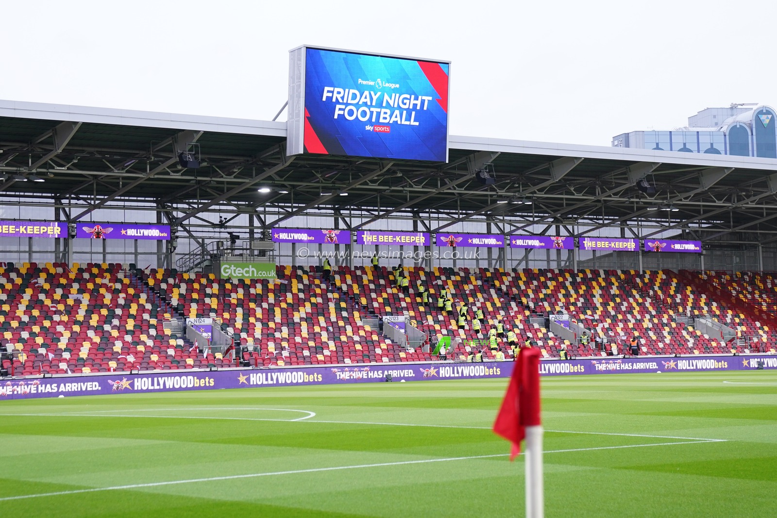 General view of the GTECH community stadium ahead of the Premier League match Brentford vs Chelsea at GTECH Community Stadium, London, United Kingdom on 18 September 2026

(Photo by Harvey Murphy/News Images)