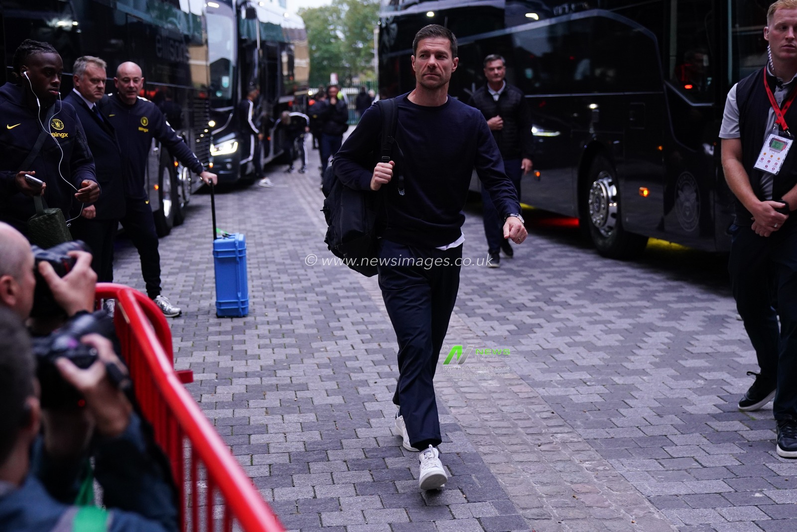 Xabi Alonso manager of Chelsea arrives ahead of kick off during the Premier League match Brentford vs Chelsea at GTECH Community Stadium, London, United Kingdom on 18 September 2026

(Photo by Harvey Murphy/News Images)