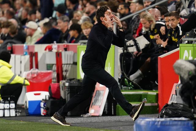 Keith Andrews manager of Brentford during the Premier League match Brentford vs Chelsea at GTECH Community Stadium, London, United Kingdom on 18 September 2026

(Photo by Harvey Murphy/News Images)