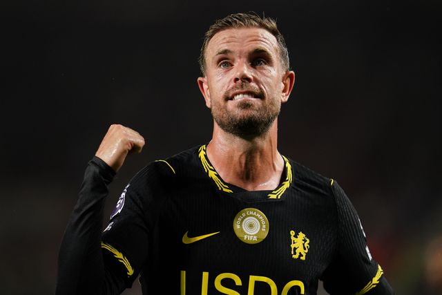 Jordan Henderson of Chelsea during the Premier League match Brentford vs Chelsea at GTECH Community Stadium, London, United Kingdom on 18 September 2026

(Photo by Harvey Murphy/News Images)