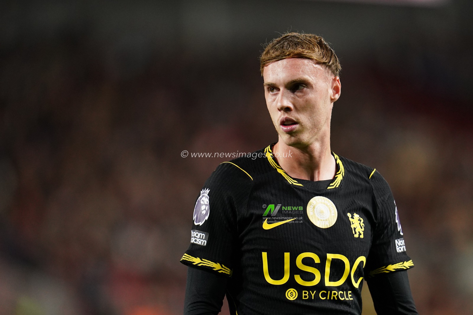 Cole Palmer of Chelsea during the Premier League match Brentford vs Chelsea at GTECH Community Stadium, London, United Kingdom on 18 September 2026

(Photo by Harvey Murphy/News Images)