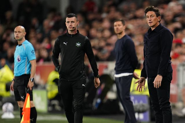 Keith Andrews manager of Brentford during the Premier League match Brentford vs Chelsea at GTECH Community Stadium, London, United Kingdom on 18 September 2026

(Photo by Harvey Murphy/News Images)