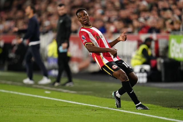 Mamadou Sangare of Brentford during the Premier League match Brentford vs Chelsea at GTECH Community Stadium, London, United Kingdom on 18 September 2026

(Photo by Harvey Murphy/News Images)