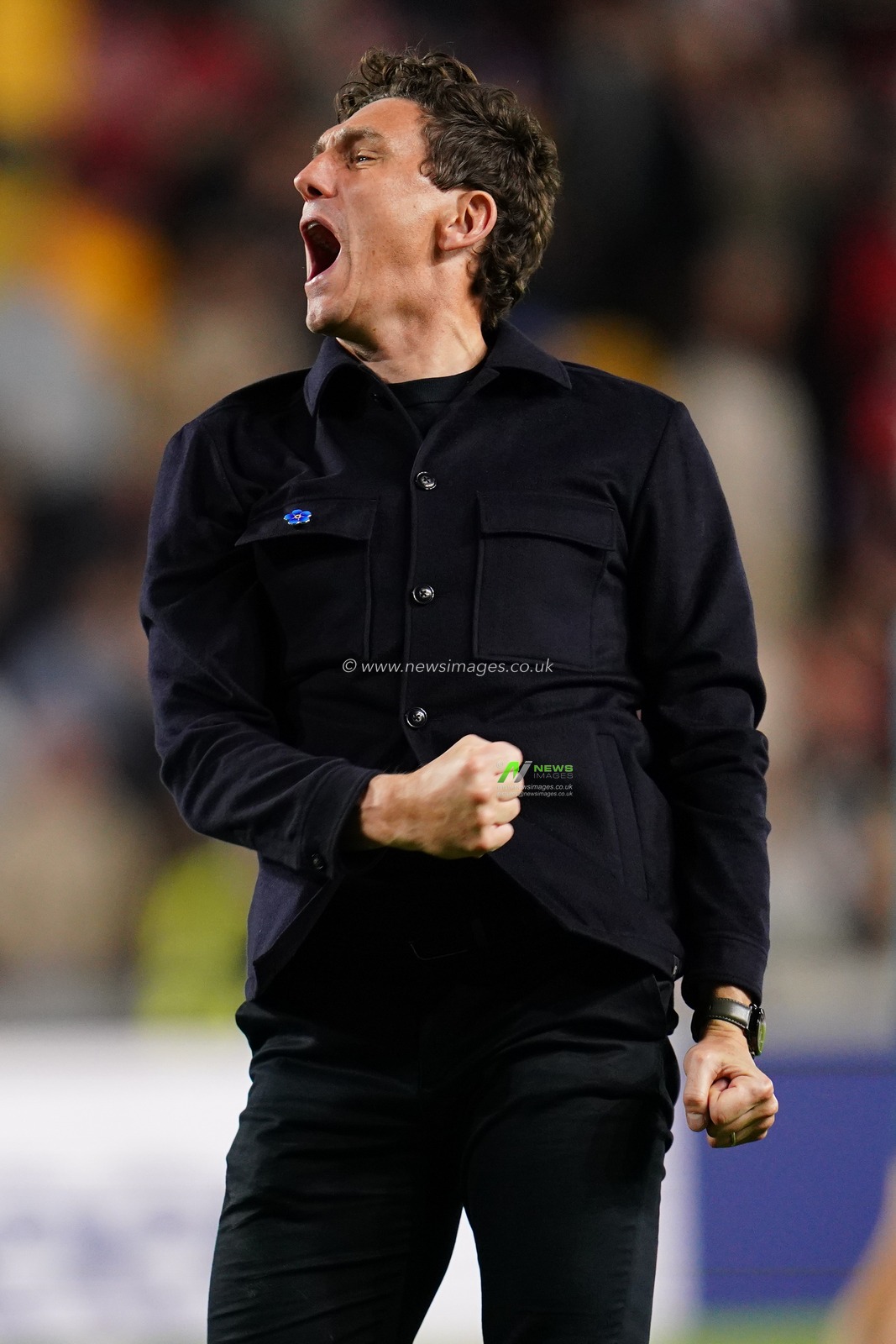 Keith Andrews manager of Brentford during the Premier League match Brentford vs Chelsea at GTECH Community Stadium, London, United Kingdom on 18 September 2026

(Photo by Harvey Murphy/News Images)