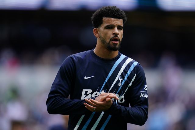 Dominic Solanke of Tottenham Hotspur ahead of kick off during the Premier League match Tottenham Hotspur vs Aston Villa at Tottenham Hotspur Stadium, London, United Kingdom on 19 September 2026

(Photo by Harvey Murphy/News Images)